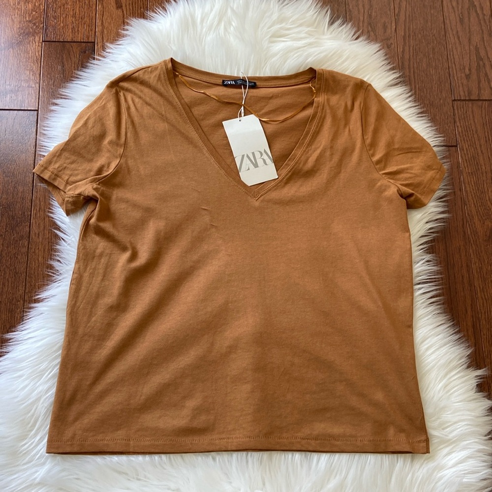 Zara V Neck Tee
